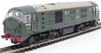 Class 21 D6120 in BR green - DCC sound fitted