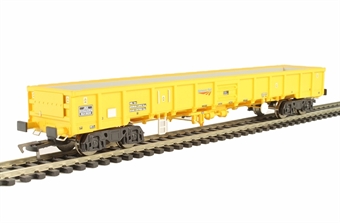 JNA 'Falcon' bogie ballast wagon in Network Rail yellow - NLU29239