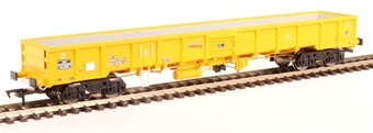 JNA 'Falcon' bogie ballast wagon in Network Rail yellow - NLU29021 