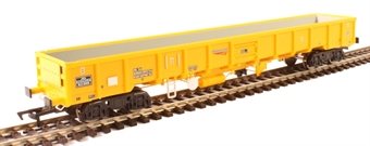 JNA 'Falcon' bogie ballast wagon in Network Rail yellow - NLU29008