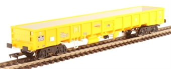 JNA 'Falcon' bogie ballast wagon in Network Rail yellow - NLU29144