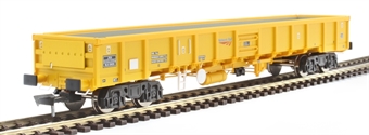 JNA 'Falcon' bogie ballast wagon in Network Rail yellow - NLU29056