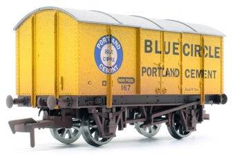 Gunpowder Van Blue Circle 167 - Weathered