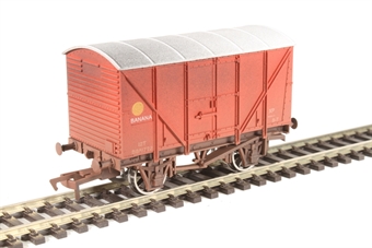 12-ton banana van in BR red - B881722 - weathered