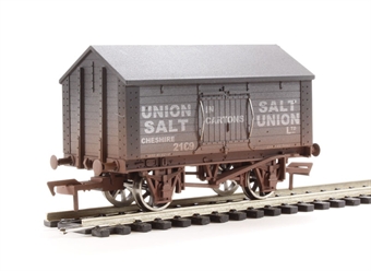 4-wheel salt van "Union Salt" - 2169 - weathered