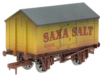 4-wheel salt van "Saxa Salt" - 255 - weathered