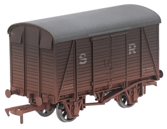10-ton box van in SR brown - 44645 - weathered
