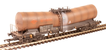 ICA 'Silver Bullet' bogie tank wagon in Ermewa livery - 33 87 7898 006 4 - weathered