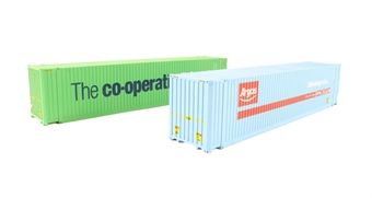 45ft Hi-Cube containers "Argos & Co-Op" - pack of 2