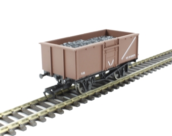 16-ton steel mineral wagon in BR bauxite - M620674