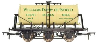 6 Wheel Milk Tanker Williams Dairy - Weathered