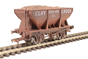24-ton steel ore hopper "Clay Cross" - weathered