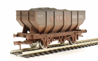 21-ton mineral hopper "Sykes" - 12 - weathered