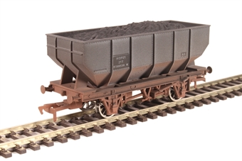 21-ton hopper in BR grey - E289539 - weathered