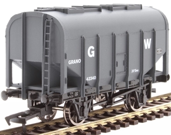 4-wheel bulk grain hopper in GWR grey - 42333
