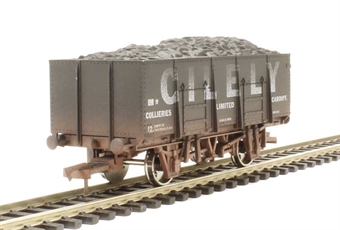 20-ton steel mineral wagon "Cilely" - 12 - weathered