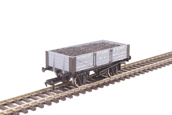 4-plank open wagon "Robert Stark" with coal load - 5 