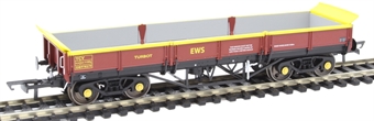 YCV 'Turbot' bogie ballast wagon in EWS maroon - DB978279 