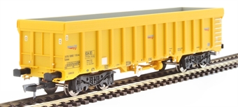 IOA 'Merlin' bogie ballast wagon in Network Rail yellow - 3170 5992 110-4