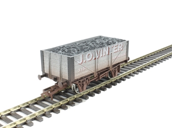 5-plank open wagon "J.O. Vinter" - 315 - weathered