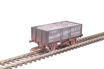 5-plank open wagon "Pwllheli Granite" - 82 - weathered