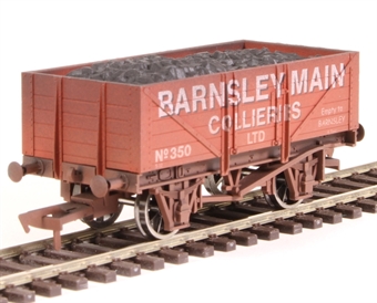 5-plank open wagon "Barnsley Main" - 350 - weathered