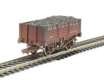 5-plank open wagon with 9ft wheelbase "Marshall" - 5 - weathered
