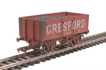 7-plank open wagon "Gresford, Wrexham" - 225 - weathered