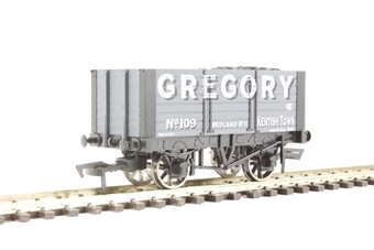 7-plank open wagon with 9ft wheelbase "Gregory, Kentish Town" - 109