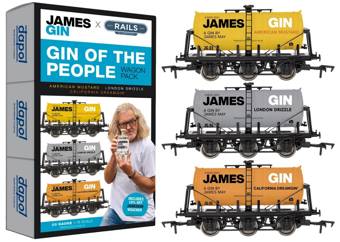 James Gin Gin of the People Triple Wagon Pack