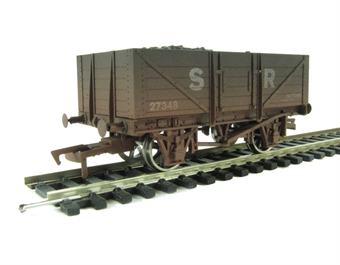 5-plank open wagon in SR brown - 27348 - weathered