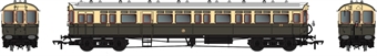 GWR Diagram N 59' Autocoach in GWR chocolate & cream with shirtbutton emblem - 39 - Digital Fitted