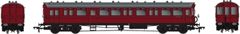 GWR Diagram N 59' Autocoach in BR maroon - W38 - Digital Fitted