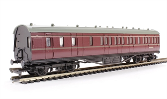 RTR 57ft Stanier brake coach in BR lined maroon M25248M