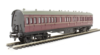RTR 57ft Stanier composite non-corridor in BR maroon lined M25260M