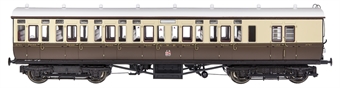 GWR 'Toplight' mainline city brake third in GWR chocolate and cream with twin cities crest  - 3751 (Set 3)
