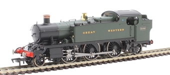 Class 5101 'Large Prairie' 2-6-2T 5109 in GWR green with Great Western lettering