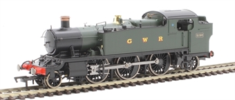 Class 5101 'Large Prairie' 2-6-2T 5150 in GWR green with GWR lettering