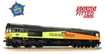 Class 66/8 66847 'Terry Baker' Colas Rail Freight Diesel Locomotive - Deluxe DCC Sound