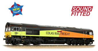 Class 66/8 66847 'Terry Baker' Colas Rail Freight Diesel Locomotive - DCC Sound
