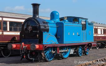 Class 439 Caledonian 0-4-4T 419 CR Lined Blue (As Preserved) Steam Locomotive - DCC Sound Deluxe