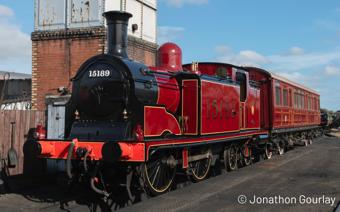 Class 439 Caledonian 0-4-4T 15189 LMS Lined Crimson (As Preserved) Steam Locomotive - DCC Sound Deluxe