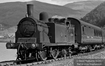 Class 439 Caledonian 0-4-4T 55224 BR Lined Black Late Crest Steam Locomotive - DCC Sound Deluxe