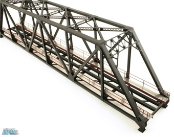 150' Brass Truss Bridge, Black