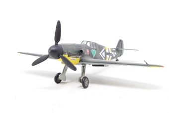 Messerschmitt Bf 109G-2 Luftwaffe Double white chevron and wave Sta III/JG 52 'Gr++nherz', Lissino, Soviet Union, September 1942
