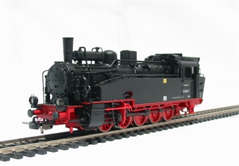 Class 94.20-21 0-10-0 of the German DR in black & red livery Epoch IV 