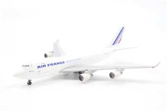Boeing B747-428ERFSCD Air France F-GIUA 1990s colours Additional Cargo Titles, with SkyTeam Logo with Cockpit Window Frames new generation
