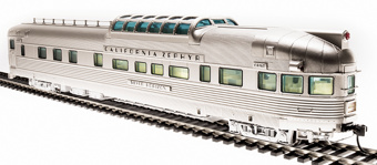 California Zephyr Vista Dome buffet lounge observation car 'Silver Horizon' of the Chicago, Burlington & Quincy Railroad #37