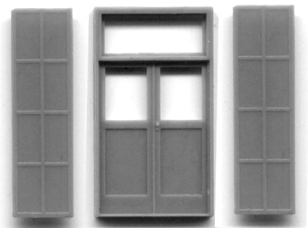 Double Door with Shutters (2)
