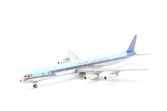 Douglas DC-8-61CF Trans Caribbean Airways N8786R 1970s colours Real Metal Belly Yesterday Series new generation StarJets Mould